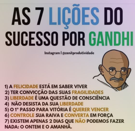 Gandhi-7Liçoes